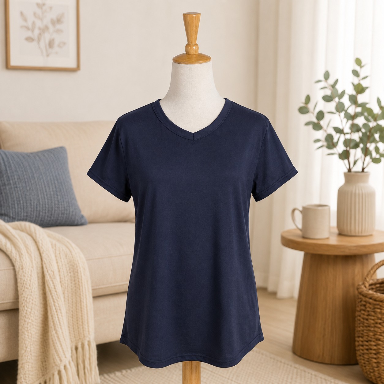 Navy Lounge Shirt